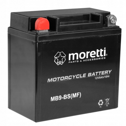 batéria 12V 9AH moretti